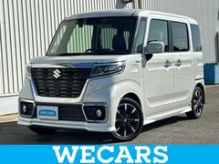 スペーシアカスタム ハイブリッドXS 新品タイヤ/保証書/純正 8インチ SDナビ/両側電動スライドドア/シートヒーター/シート ハーフレザー/ヘッドランプ LED/ETC/EBD付ABS/横滑り防止装置/アイドリングストップ 記録簿 中古車画像