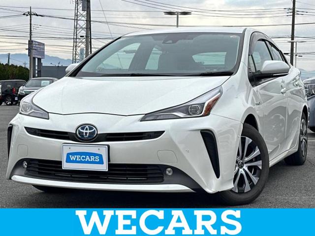 プリウス Aプレミアム 新品タイヤ/保証書/純正 9インチ SDナビ/衝突安全装置/シートヒーター/車線逸脱防止支援システム/シート 合皮/パーキングアシスト バックガイド/パーキングアシスト 自動操舵 衝突被害軽減システム(1枚目)