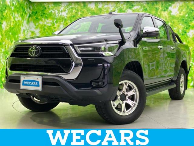 ハイラックス(トヨタ) ４ＷＤ　Ｚ　新品タイヤ／保証書／純正　ＳＤナビ／衝突安全装置／車線逸脱防止支援システム／ドライブレコーダー　Aftermarket／ヘッドランプ　ＬＥＤ／Ｂｌｕｅｔｏｏｔｈ接続／ＥＴＣ／ＥＢＤ付ＡＢＳ／横滑り防止装置　バックカメラ 中古車画像