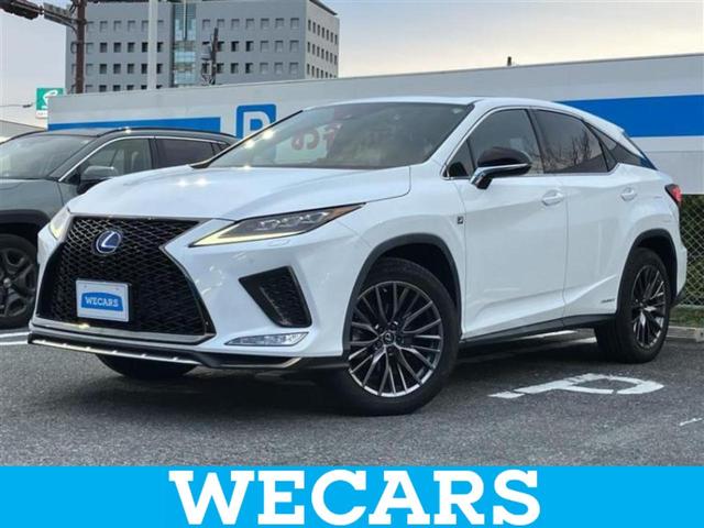 ＲＸ(レクサス) ４ＷＤ　ＲＸ４５０ｈ　Ｆスポーツ　サンルーフ／保証書／純正　ＳＤナビ／衝突安全装置／シートヒーター／車線逸脱防止支援システム／電動バックドア／ヘッドランプ　ＬＥＤ／ＥＴＣ／ＥＢＤ付ＡＢＳ／横滑り防止装置／アイドリングストップ　４ＷＤ 中古車画像