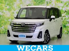 ルーミー カスタムG-T ディスプレイオーディオ9インチ/スマートアシスト(トヨタ・ダイハツ)/両側電動スライドドア/シートヒーター 前席/車線逸脱防止支援システム/パーキングアシスト バックガイド 衝突被害軽減システム TV 中古車画像