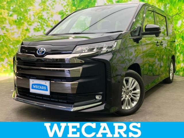 ノア(トヨタ) ハイブリッドＳ−Ｇ　保証書／ディスプレイオーディオ＋ナビ／フリップダウンモニター　純正　１３．２インチ／トヨタセーフティセンス／電動スライドドア／車線逸脱防止支援システム　衝突被害軽減システム　バックカメラ　後席モニター 中古車画像