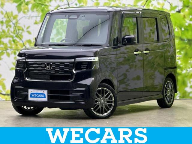 Ｎ−ＢＯＸカスタム(ホンダ) ターボ　新品タイヤ／保証書／純正　９インチ　ナビ／ホンダセンシング／両側電動スライドドア／シートヒーター　前席／マルチビューカメラシステム／車線逸脱防止支援システム／シート　ハーフレザー　ターボ　バックカメラ 中古車画像