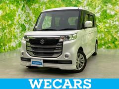 スペーシアカスタムZ 4WD Z 社外 SDナビ/電動スライドドア/シートヒーター/ドライブレコーダー 前後/ヘッドランプ HID/Bluetooth接続/ETC/EBD付ABS/アイドリングストップ/バックモニター/フルセグTV 中古車画像