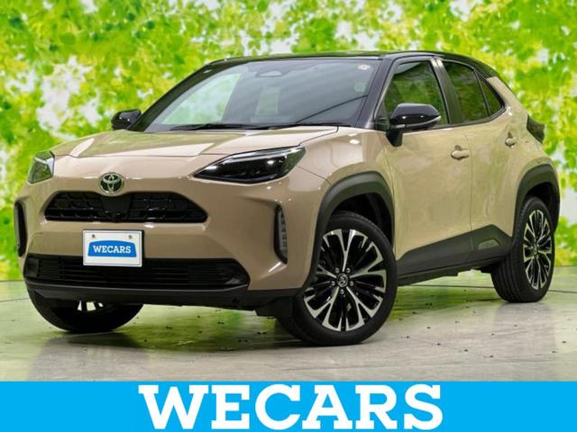 ヤリスクロス ハイブリッドZ 保証書/ディスプレイオーディオ+ナビ8インチ/トヨタセーフティセンス/シートヒーター/パノラミックビューモニター/車線逸脱防止支援システム/パーキングアシスト バックガイド 衝突被害軽減システム(1枚目)