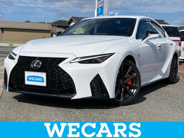 ＩＳ(レクサス) ＩＳ３５０Ｆスポーツ　サンルーフ／保証書／純正　１１．６インチ　ＳＤナビ／プリクラッシュセーフティ／シートヒーター　前席／パノラミックビューモニター／車線逸脱防止支援システム／シート　合皮　衝突被害軽減システム　電動シート 中古車画像