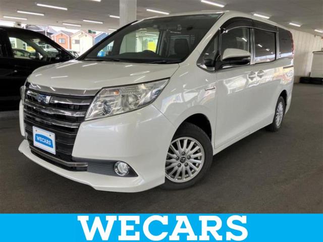 ノア(トヨタ) ハイブリッドＧ　新品タイヤ／純正　ＳＤナビ／両側電動スライドドア／シートヒーター／ドライブレコーダー　Aftermarket／ヘッドランプ　ＬＥＤ／Ｂｌｕｅｔｏｏｔｈ接続／ＥＴＣ／ＥＢＤ付ＡＢＳ／横滑り防止装置　バックカメラ　ドラレコ 中古車画像