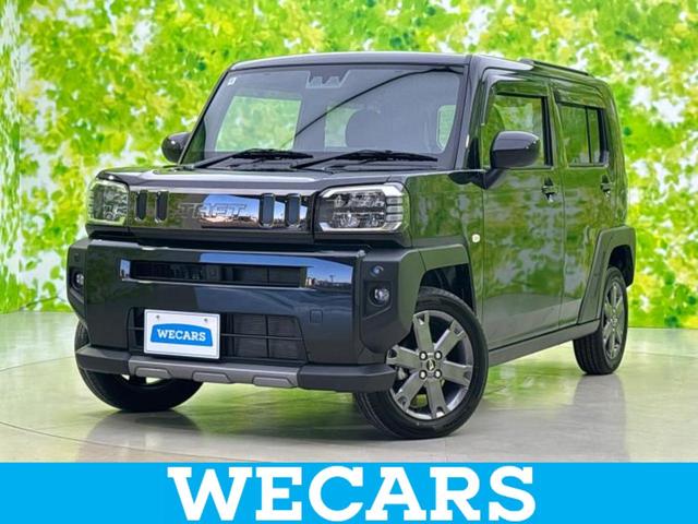 タフト 4WD Gダーククロムベンチャー ガラスルーフ/保証書/ディスプレイオーディオ9インチ/スマートアシスト(トヨタ・ダイハツ)/シートヒーター 前席/車線逸脱防止支援システム/ヘッドランプ LED/Bluetooth接続 4WD TV(1枚目)