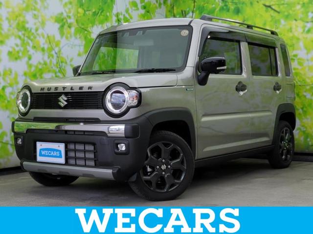 ハスラー タフワイルドターボ 保証書/純正 9インチ ナビ/セーフティサポート(スズキ)/シートヒーター 前席/全方位モニター/車線逸脱防止支援システム/パーキングアシスト バックガイド/ヘッドランプ LED ターボ 全周囲カメラ(1枚目)