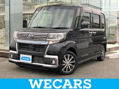 タント カスタムXトップエディションVS SA3 新品タイヤ/純正 SDナビ/衝突安全装置/両側電動スライドドア/シートヒーター/車線逸脱防止支援システム/ヘッドランプ LED/ETC/EBD付ABS/横滑り防止装置/アイドリングストップ 中古車画像