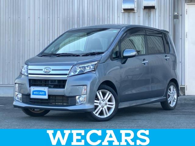 ムーヴ(ダイハツ) カスタムＲＳ　ＳＡ　新品タイヤ／保証書／純正　ＳＤナビ／スマートアシスト（トヨタ・ダイハツ）／パーキングアシスト　バックガイド／ヘッドランプ　ＨＩＤ／Ｂｌｕｅｔｏｏｔｈ接続／ＥＢＤ付ＡＢＳ／横滑り防止装置　ターボ　記録簿 中古車画像