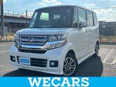 N-BOXカスタム G・Lパッケージ 新品タイヤ/社外 SDナビ/両側電動スライドドア/ヘッドランプ HID/ETC/EBD付ABS/横滑り防止装置/アイドリングストップ/ワンセグTV/エアバッグ 運転席/エアバッグ 助手席 盗難防止装置 中古車画像