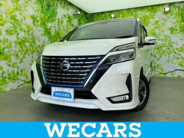 セレナ(日産) ｅパワーハイウェイスターＶ　新品タイヤ／保証書／Aftermarket　１１インチ　ＳＤナビ／フリップダウンモニター　Aftermarket　１０インチ／インテリジェントルームミラー／エマージェンシーブレーキ／ハンズフリー両側電動スライドドア　衝突被害軽減システム 中古車画像