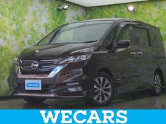 セレナ ハイウェイスター 新品タイヤ/保証書/純正 9インチ SDナビ/フリップダウンモニター 純正 11インチ/衝突安全装置/両側電動スライドドア/アラウンドビューモニター/車線逸脱防止支援システム 衝突被害軽減システム 中古車画像