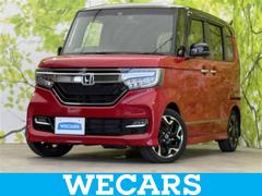 N-BOXカスタム G・Lターボホンダセンシング 保証書/純正 8インチ SDナビ/ホンダセンシング/両側電動スライドドア/車線逸脱防止支援システム/シート ハーフレザー/パーキングアシスト バックガイド/ドライブレコーダー 前後 ターボ 禁煙車 中古車画像