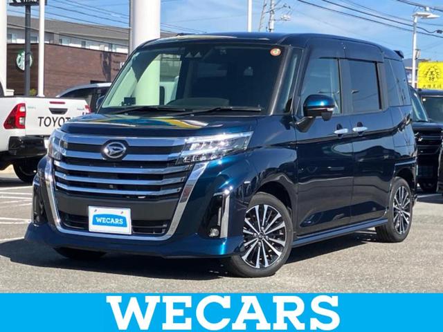 トール(ダイハツ) カスタムＧターボ　新品タイヤ／保証書／Aftermarket　９インチ　ＳＤナビ／スマートアシスト（トヨタ・ダイハツ）／両側電動スライドドア／パノラマモニター／車線逸脱防止支援システム／ドライブレコーダー　純正　ターボ　全周囲カメラ 中古車画像