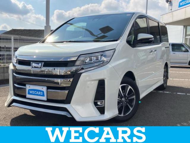 ノア(トヨタ) Ｓｉダブルバイビー２　保証書／純正　１０インチ　ＳＤナビ／トヨタセーフティセンス／両側電動スライドドア／車線逸脱防止支援システム／シート　ハーフレザー／ドライブレコーダー　純正／ヘッドランプ　ＬＥＤ　衝突被害軽減システム 中古車画像