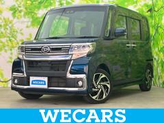 タント カスタムRSトップエディションVS SA3 新品タイヤ/保証書/純正 9インチ SDナビ/スマートアシスト(トヨタ・ダイハツ)/両側電動スライドドア/シートヒーター/パノラマモニター/車線逸脱防止支援システム/シート ハーフレザー ターボ 中古車画像