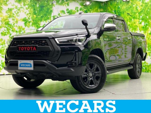 ハイラックス(トヨタ) ４ＷＤ　Ｚ　新品タイヤ／保証書／Aftermarket　ＳＤナビ／衝突安全装置／車線逸脱防止支援システム／ヘッドランプ　ＬＥＤ／ＥＴＣ／ＥＢＤ付ＡＢＳ／横滑り防止装置／アイドリングストップ／クルーズコントロール　ターボ　４ＷＤ 中古車画像