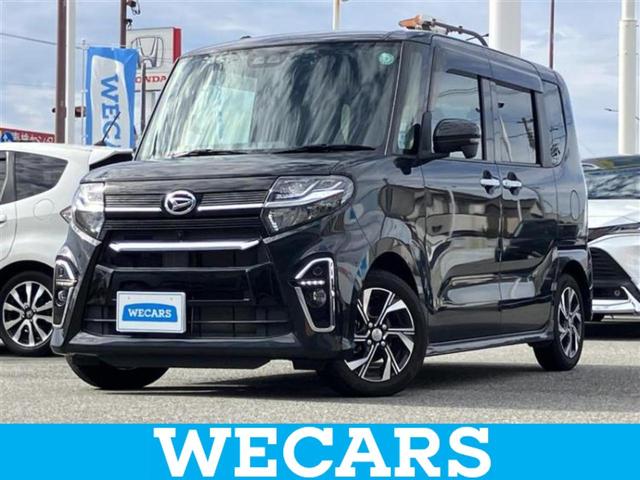 タント(ダイハツ) カスタムＸセレクション　保証書／純正　９インチ　ＳＤナビ／フリップダウンモニター　純正　１２．８インチ／スマートアシスト（トヨタ・ダイハツ）／両側電動スライドドア／シートヒーター　前席／パノラマモニター　衝突被害軽減システム 中古車画像