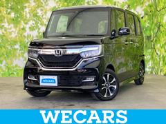 N-BOXカスタム G・Lホンダセンシング 社外 SDナビ/ホンダセンシング/電動スライドドア/車線逸脱防止支援システム/ドライブレコーダー 社外/ヘッドランプ LED/Bluetooth接続/ETC/EBD付ABS/横滑り防止装置 DVD再生 中古車画像