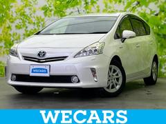 プリウスアルファ S 新品タイヤ/保証書/純正 SDナビ/ドライブレコーダー 社外/ヘッドランプ LED/Bluetooth接続/ETC/EBD付ABS/横滑り防止装置/アイドリングストップ/バックモニター バックカメラ 中古車画像