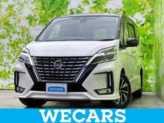 セレナ ハイウェイスターV 保証書/純正 10インチ SDナビ/インテリジェントルームミラー/衝突安全装置/両側電動スライドドア/アラウンドビューモニター/車線逸脱防止支援システム/プロパイロット/ドライブレコーダー 純正 中古車画像