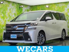 ヴェルファイア Z Aエディションゴールデンアイズ 新品タイヤ/サンルーフ/保証書/社外 11インチ SDナビ/フリップダウンモニター 社外 12.8インチ/衝突安全装置/両側電動スライドドア/シート ハーフレザー/電動バックドア 衝突被害軽減システム 中古車画像