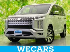 デリカD:5 4WD P 新品タイヤ/保証書/社外 9インチ SDナビ/イーアシスト(ミツビシ)/両側電動スライドドア/シートヒーター/マルチアラウンドモニター/車線逸脱防止支援システム/電動バックドア 衝突被害軽減システム 中古車画像