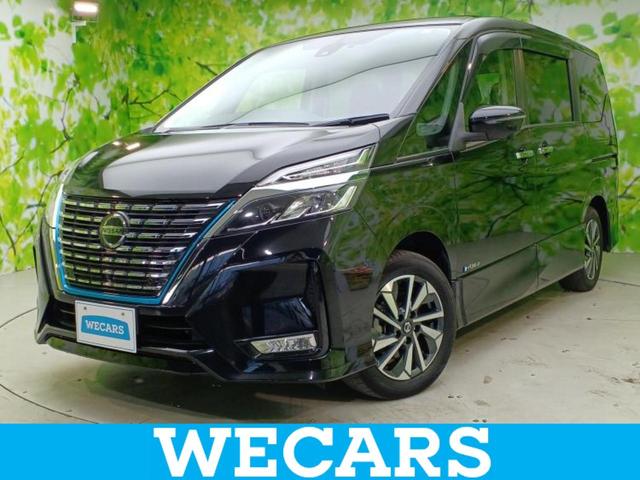 セレナ(日産) ｅパワーハイウェイスターＶ　新品タイヤ／保証書／純正　１０インチ　メモリーナビ／フリップダウンモニター　純正　１１インチ／エマージェンシーブレーキ／ハンズフリー両側電動スライドドア／アラウンドビューモニター　衝突被害軽減システム 中古車画像