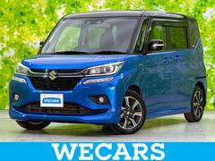 ソリオバンディット バンディットハイブリッドSV 新品タイヤ/保証書/社外 SDナビ/両側電動スライドドア/シートヒーター/ヘッドランプ LED/ETC/EBD付ABS/横滑り防止装置/アイドリングストップ/フルセグTV/エアバッグ 運転席 中古車画像