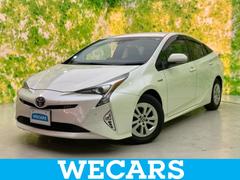 プリウス Sセーフティプラス 新品タイヤ/保証書/純正 SDナビ/衝突安全装置/車線逸脱防止支援システム/ドライブレコーダー 純正/ヘッドランプ HID/Bluetooth接続/ETC/EBD付ABS/横滑り防止装置 バックカメラ 中古車画像