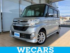 タント カスタムX SA 保証書/純正 SDナビ/衝突安全装置/電動スライドドア/ヘッドランプ LED/EBD付ABS/横滑り防止装置/アイドリングストップ/バックモニター/フルセグTV/DVD/禁煙車/エアバッグ 運転席 中古車画像