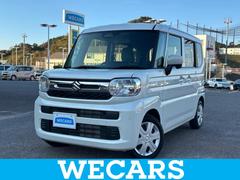 スペーシア ハイブリッドG 保証書/ヘッドランプ LED/禁煙車/エアバッグ 運転席/エアバッグ 助手席/パワーウインドウ/オートエアコン/オートライト/ハイビームアシスト/パワードアロック/アクセサリーソケット 中古車画像