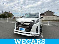 ノア Siダブルバイビー 純正エアロ/保証書/純正 10インチ SDナビ/フリップダウンモニター 純正 12.1インチ/トヨタセーフティセンス/両側電動スライドドア/車線逸脱防止支援システム/シート ハーフレザー フルエアロ 中古車画像