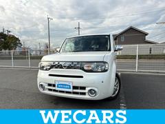 キューブ 15X Vセレクションマイキューブ 保証書/純正 SDナビ/シート 合皮/ヘッドランプ HID/Bluetooth接続/ETC/EBD付ABS/横滑り防止装置/アイドリングストップ/フルセグTV/エアバッグ 運転席 ワンオーナー 中古車画像