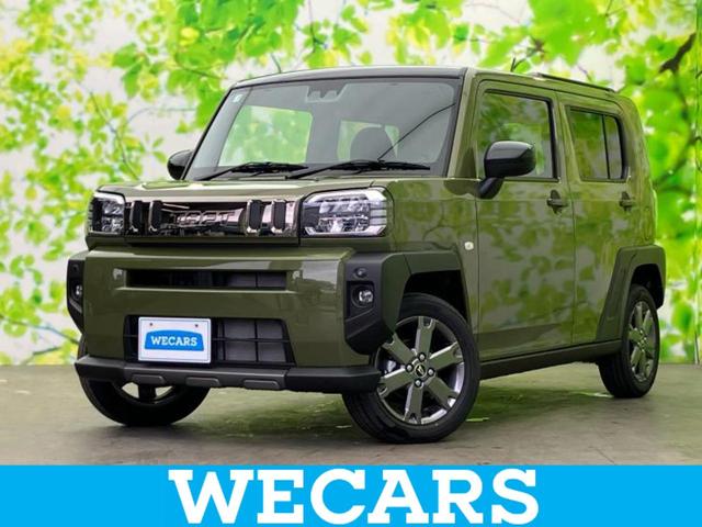 タフト(ダイハツ) Ｇダーククロムベンチャー　ガラスルーフ／スマートアシスト（トヨタ・ダイハツ）／シートヒーター　前席／車線逸脱防止支援システム／登録済未使用車／ヘッドランプ　ＬＥＤ／ＵＳＢジャック／ＥＢＤ付ＡＢＳ／横滑り防止装置　禁煙車 中古車画像