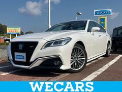 クラウンハイブリッド RS 保証書/純正 SDナビ/衝突安全装置/シートヒーター/車線逸脱防止支援システム/シート ハーフレザー/ヘッドランプ LED/ETC/EBD付ABS/横滑り防止装置/アイドリングストップ バックカメラ 中古車画像