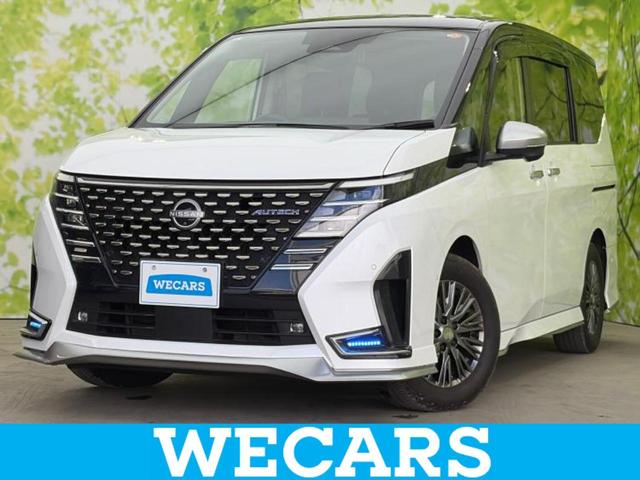 セレナ(日産) ｅパワーオーテック　新品タイヤ／保証書／純正　１２．３インチ　メモリーナビ／インテリジェントルームミラー／エマージェンシーブレーキ／両側電動スライドドア／シートヒーター　前席／アラウンドビューモニター　全周囲カメラ 中古車画像