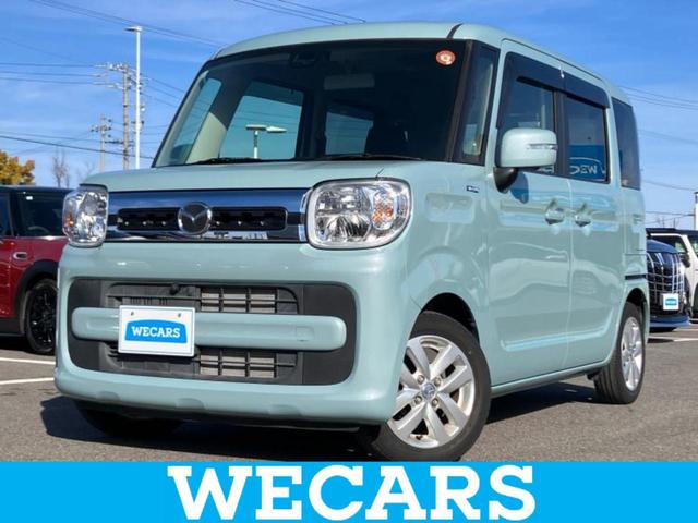 フレアワゴン(マツダ) ハイブリッドＸＳ　新品タイヤ／保証書／Aftermarket　ＳＤナビ／衝突安全装置／両側電動スライドドア／シートヒーター　運転席／全方位モニター／車線逸脱防止支援システム／パーキングアシスト　バックガイド　衝突被害軽減システム 中古車画像