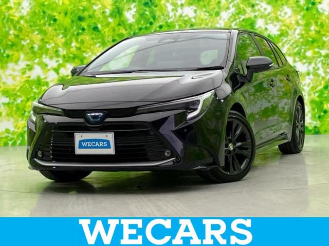 カローラツーリング(トヨタ) ４ＷＤハイブリッドダブルバイビー　保証書／ディスプレイオーディオ＋ナビ９インチ／トヨタセーフティセンス／シートヒーター　前席／車線逸脱防止支援システム／シート　ハーフレザー／ドライブレコーダー　純正／ヘッドランプ　ＬＥＤ　バックカメラ 中古車画像