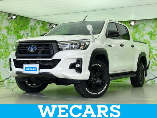ハイラックス(トヨタ) ４ＷＤ　Ｚブラックラリーエディション　Aftermarket　ＳＤナビ／衝突安全装置／車線逸脱防止支援システム／ドライブレコーダー　３６０°／ヘッドランプ　ＬＥＤ／Ｂｌｕｅｔｏｏｔｈ接続／ＥＴＣ／ＥＢＤ付ＡＢＳ／横滑り防止装置／クルーズコントロール　４ＷＤ 中古車画像