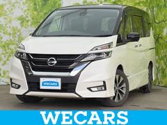 セレナ ハイウェイスターG 新品タイヤ/保証書/純正 9インチ SDナビ/フリップダウンモニター/インテリジェントルームミラー/衝突安全装置/両側電動スライドドア/シートヒーター 前席/アラウンドビューモニター 全周囲カメラ 中古車画像