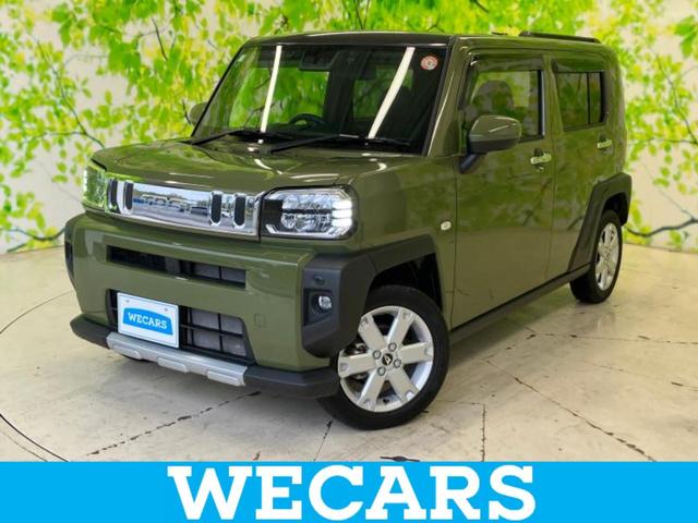 タフト(ダイハツ) Ｇクロムベンチャー　パノラマルーフ／保証書／純正　メモリーナビ／スマートアシスト（トヨタ・ダイハツ）／シートヒーター　前席／車線逸脱防止支援システム／ドライブレコーダー　Aftermarket／ヘッドランプ　ＬＥＤ／ＵＳＢジャック　ＥＴＣ 中古車画像