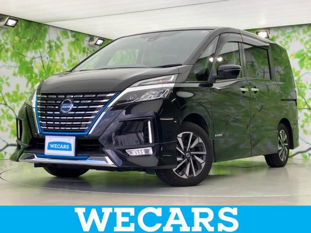セレナ(日産) ｅパワーハイウェイスターＧ　純正　１０インチ　ＳＤナビ／フリップダウンモニター／インテリジェントルームミラー／エマージェンシーブレーキ／両側電動スライドドア／アラウンドビューモニター／車線逸脱防止支援システム／シート　合皮 中古車画像