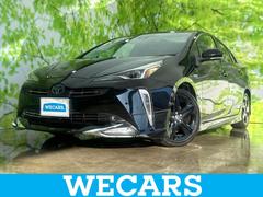 プリウス Aプレミアムツーリングセレクション 新品タイヤ/純正エアロ/JBL/純正 SDナビ/衝突安全装置/シートヒーター/車線逸脱防止支援システム/シート 合皮/パーキングアシスト 自動操舵/ドライブレコーダー 社外 衝突被害軽減システム 中古車画像