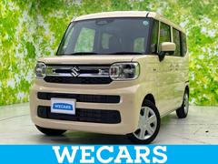 スペーシア ハイブリッドG 保証書/横滑り防止装置/アイドリングストップ/禁煙車/パワーウインドウ/キーレススタートシステム/オートエアコン/パワーステアリング/オートライト/取扱説明書/アクセサリーソケット 中古車画像