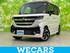 スペーシアカスタム ハイブリッドXS 純正 9インチ ナビ/セーフティサポート(スズキ)/両側電動スライドドア/シートヒーター/全方位モニター/車線逸脱防止支援システム/パーキングアシスト バックガイド/登録済未使用車 全周囲カメラ 中古車画像