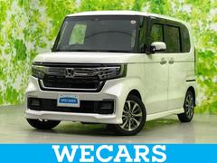 N-BOXカスタム L 新品タイヤ/保証書/社外 SDナビ/ホンダセンシング/電動スライドドア/シートヒーター/車線逸脱防止支援システム/ドライブレコーダー 社外/ヘッドランプ LED/Bluetooth接続/ETC 中古車画像