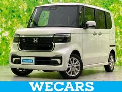 N-BOXカスタム 4WDヒョウジュン 保証書/社外 SDナビ/ホンダセンシング/両側電動スライドドア/シートヒーター 前席/車線逸脱防止支援システム/パーキングアシスト バックガイド/ヘッドランプ LED 衝突被害軽減システム 4WD 中古車画像